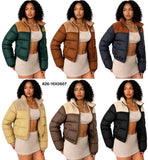 Women's Sherpa Collar Puffer Jacket