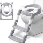 Potty Training Toilet Seat Safe Adjustable Potty Ladder for Boys Girls
