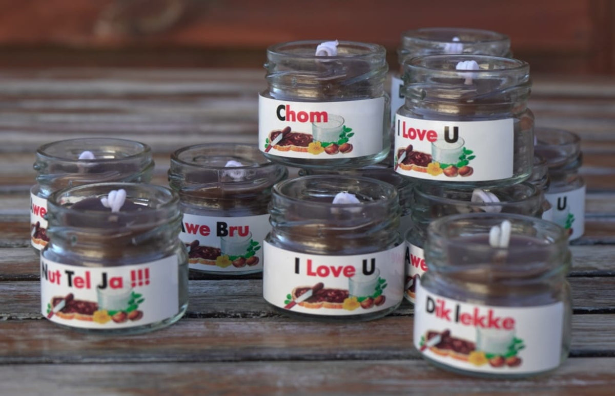 Nutella Candles