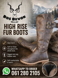 BosBeVok High Rise Fur Boots