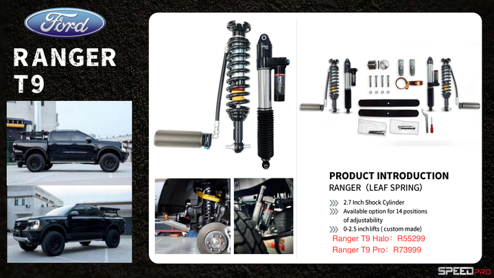 Ford Ranger T9 Speed Shock Absorber
