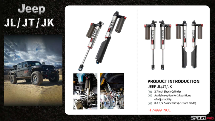 Jeep JL / JT / JK Speed Shock Absorber