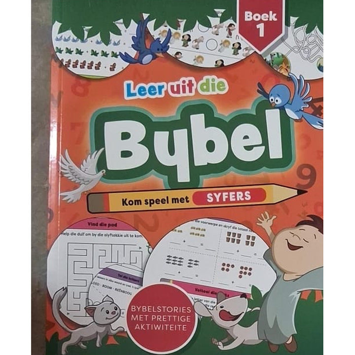 Leer uit die Bybel – Kom speel met Syfers (Boek 1)
