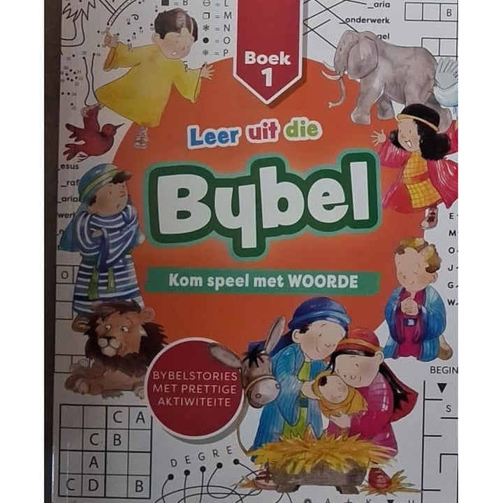 Leer uit die Bybel – Kom speel met Woorde (Boek 1)
