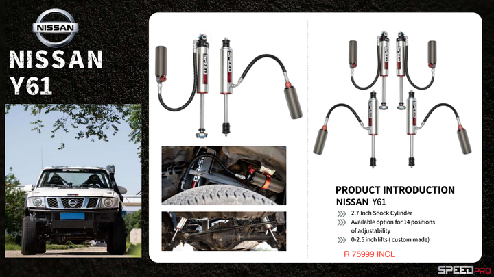 Nissan Patrol Y61 Speed Shock Absorber