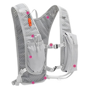 Cycling Running Hiking Backpack Breathable Water Bag Backpack Sports Vest - L/XL