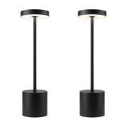 AICOM - Rechargeable LED Table Lamp Touch Control Portable Desk Light-2pack