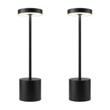 AICOM - Rechargeable LED Table Lamp Touch Control Portable Desk Light-2pack
