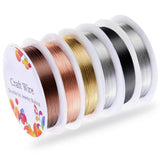 6 Pack Jewelry Beading Wire for Jewelry Making Supplies and Craft
