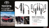 Toyota FJ / LC120 / LC150 / 4Runner Speed Shock Absorber