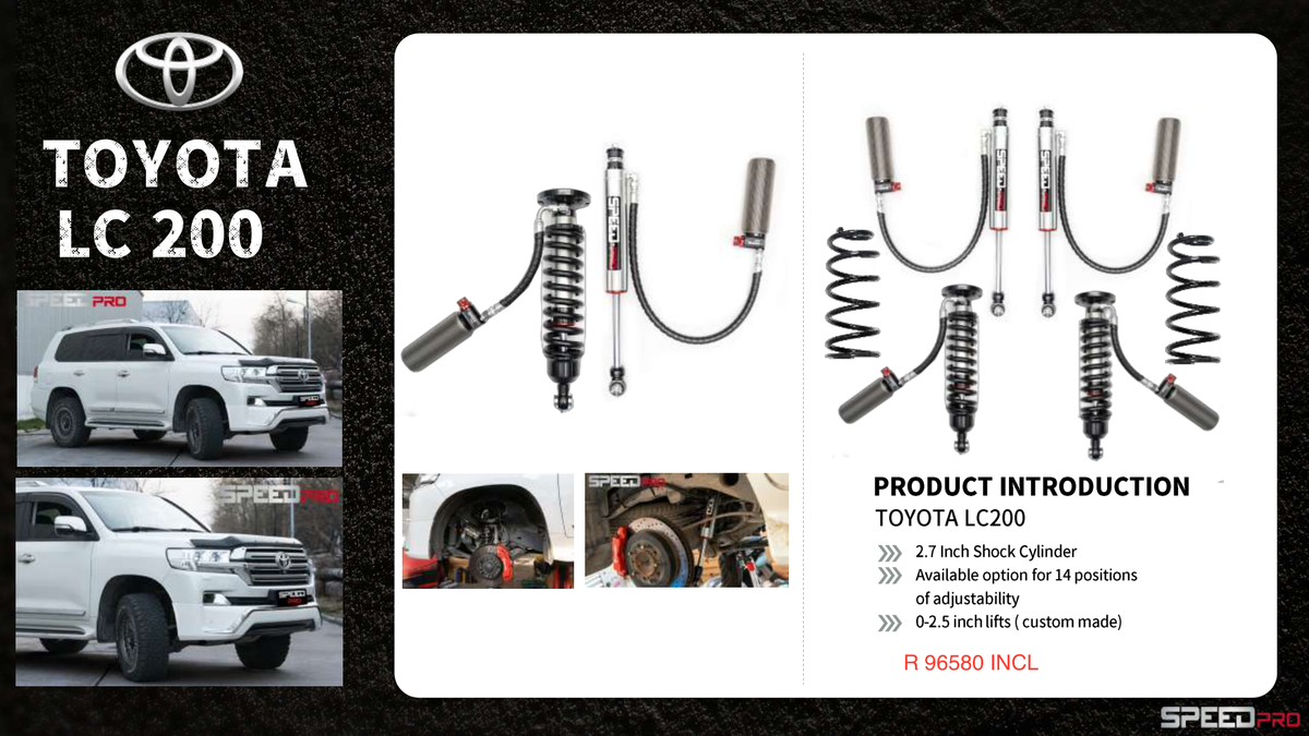 Toyota Land Cruiser 200 Speed Shock Absorber