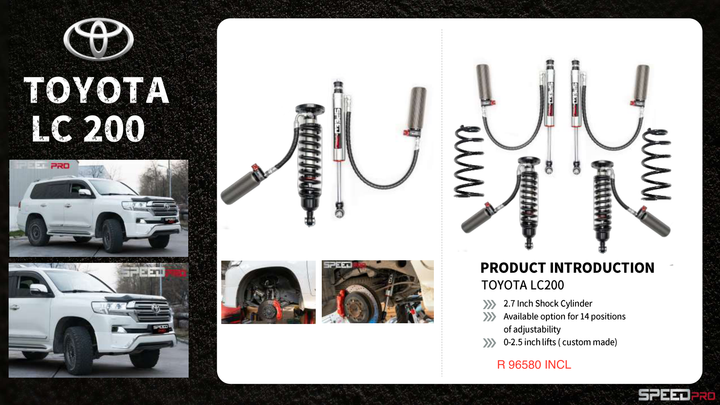 Toyota Land Cruiser 200 Speed Shock Absorber