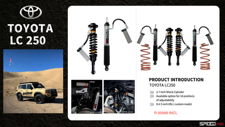 Toyota Land Cruiser 250 Speed Shock Absorber