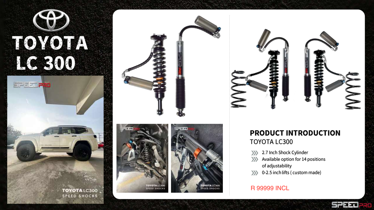 Toyota Land Cruiser 300 Speed Shock Absorber