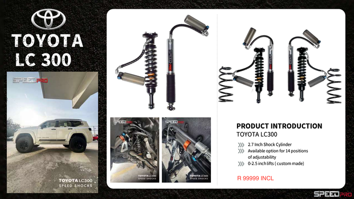 Toyota Land Cruiser 300 Speed Shock Absorber
