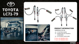 Toyota Land Cruiser 70 Speed Shock Absorber